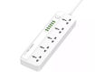 بهترین قیمت چندراهی برق و شارژر 6 پورت USB الدینیو LDNIO SC-5614
