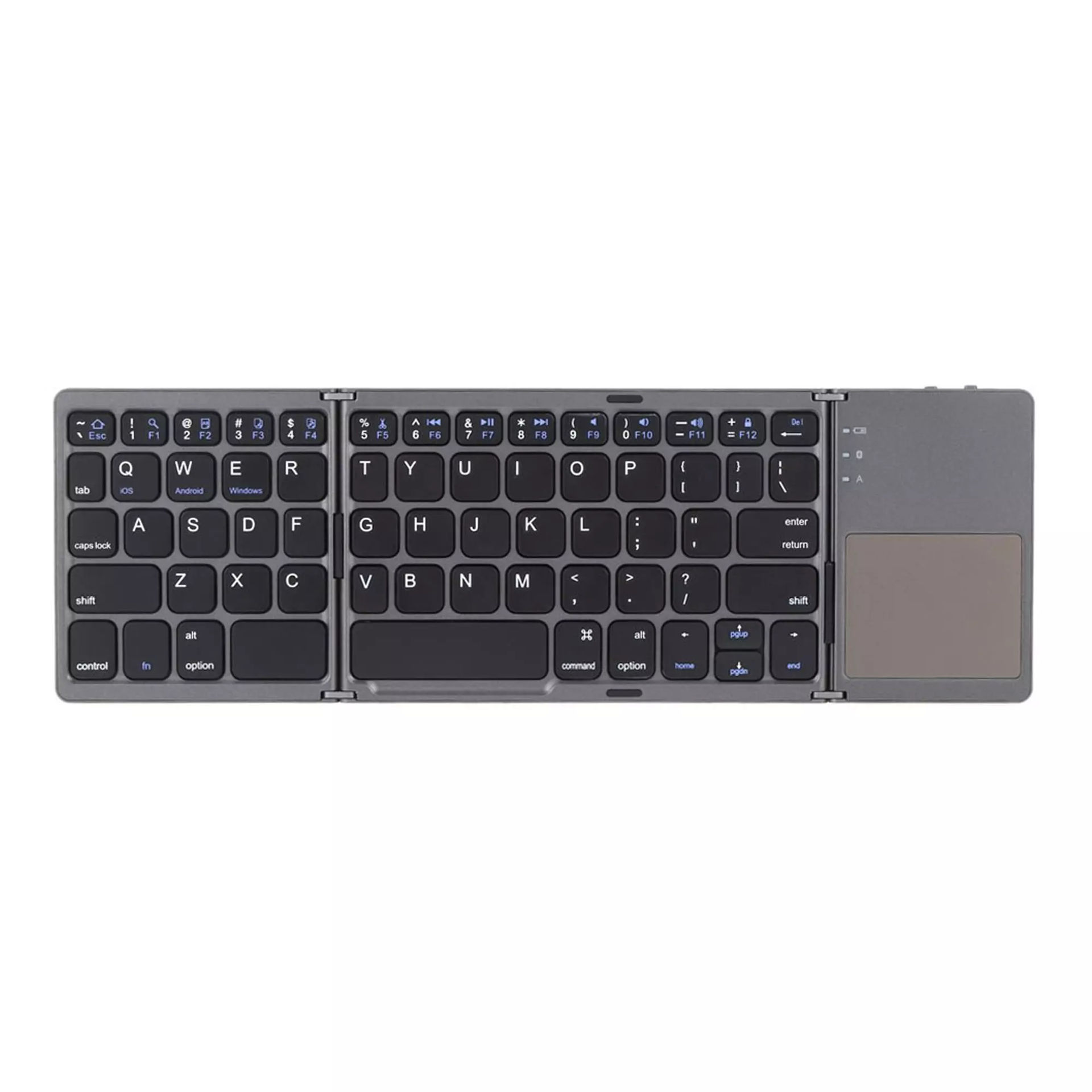 کیبورد بلوتوثی قابل حمل تاشو مدل KEYBOARD BLUETOOTH BT-033