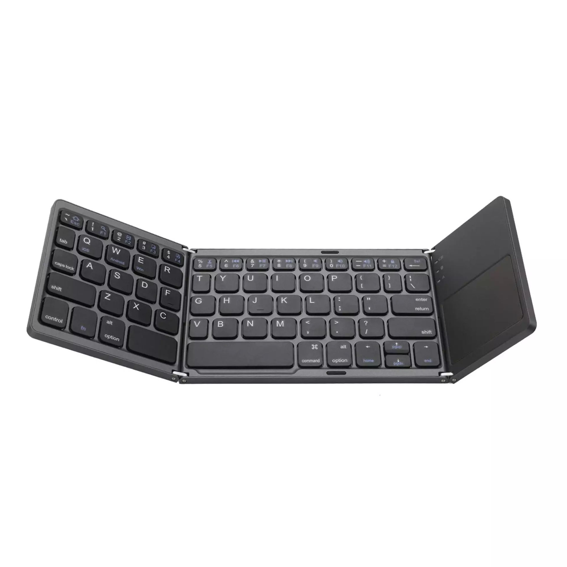 کیبورد بلوتوثی قابل حمل تاشو مدل KEYBOARD BLUETOOTH BT-033