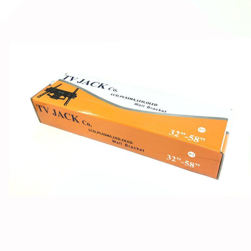 پایه دیواری تلویزیون تی وی جک مدل TV JACK W5 مناسب برای تلوزیون 32 تا 58 اینچ