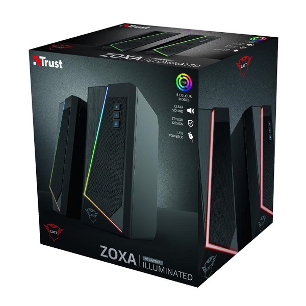 اسپیکر دسکتاپ تراست مدل SPEAKER TRUST RGB GTX-609 ZOXA