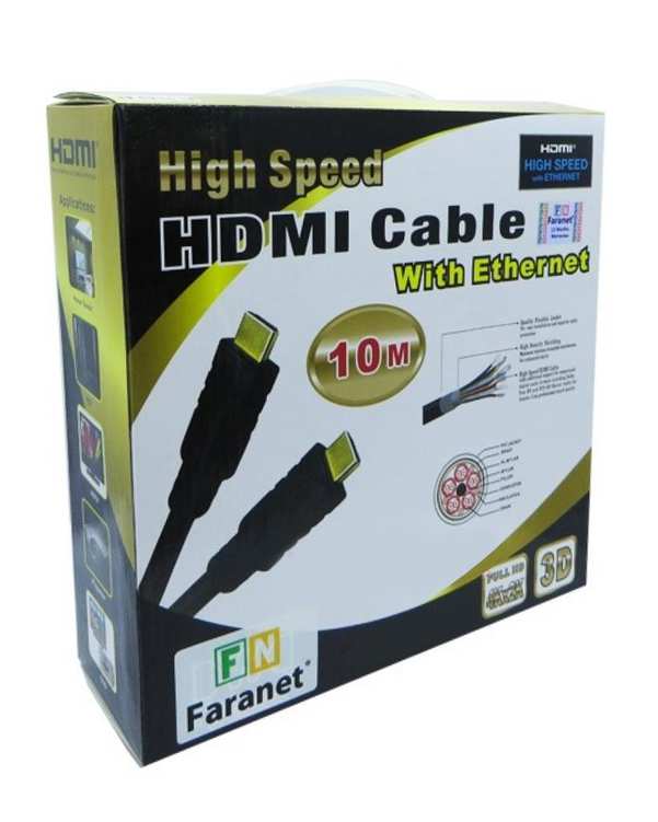 کابل انتفال تصویر فرانت بطول CABLE HDMI FARANET 10M