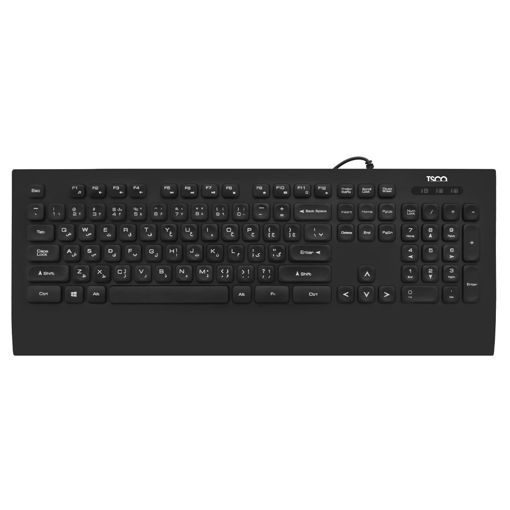 کیبورد سیم دار تسکو مدل KEYBOARD TSCO TK-8027