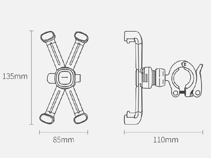 هولدر موتور و دوچرخه بیسوس مدل QUICK TO TAKE CYCLING BASEUS HOLDER SUQX-01