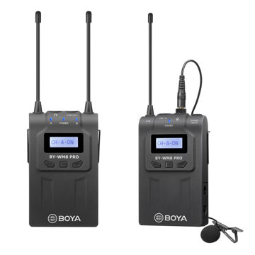 میکروفون یقه ای بی سیم بویا مدل MICROPHONE BOYA BY-WM8 PRO-K1