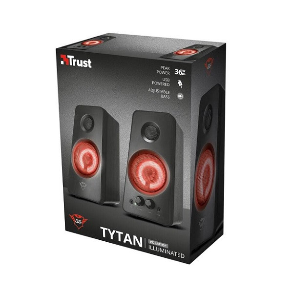 اسپیکر سیم دار دسکتاپ تراست مدل SPEAKER GAMING TRUST GXT-608 TyTAN