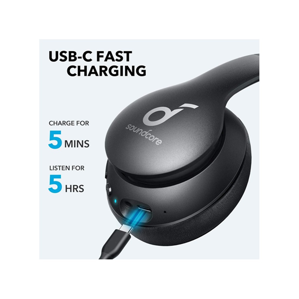 خرید بهترین هدست بلوتوث انکر مدل HEADSET ANKER SOUNDCORE Q10i A3033