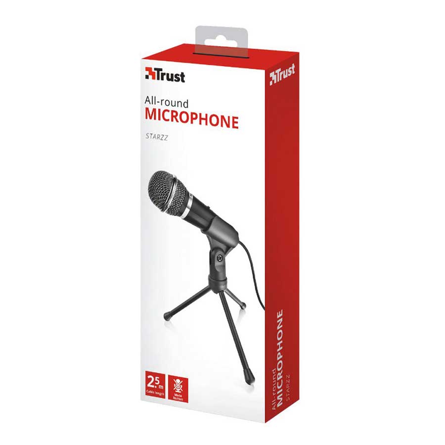 میکروفون رومیزی تراست مدل MICROPHONE TRUST STARZZ