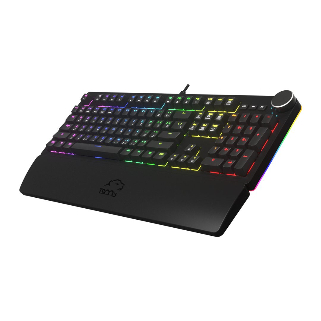 کیبورد سیم دار مخصوص بازی تسکو مدل KEYBOARD GAMING TSCO GK-8128