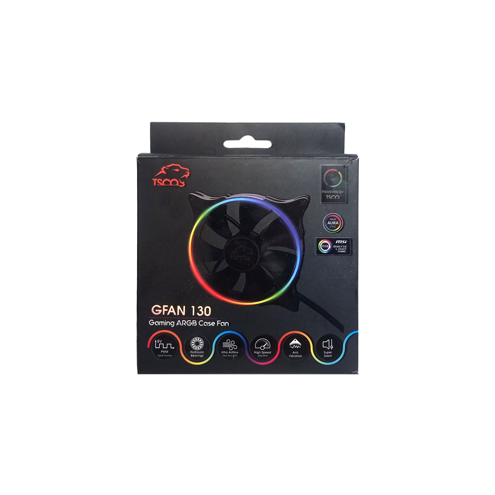 فن گیمینگ کیس کامپیوتر تسکو مدل G-FAN130