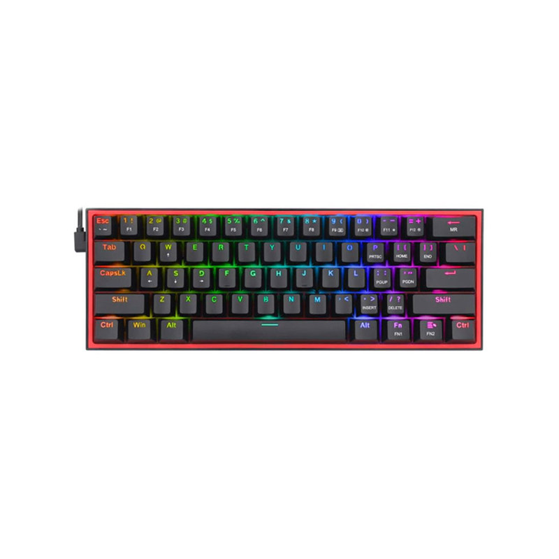 کیبورد مخصوص بازی ردراگون مدل KEYBOARD GAMING REDRAGON K-617 RGB