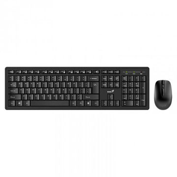 کیبورد و ماوس بدون سیم جنیوس مدل KEYBOARD MOUSE WIRELESS GENIUS KM-8200