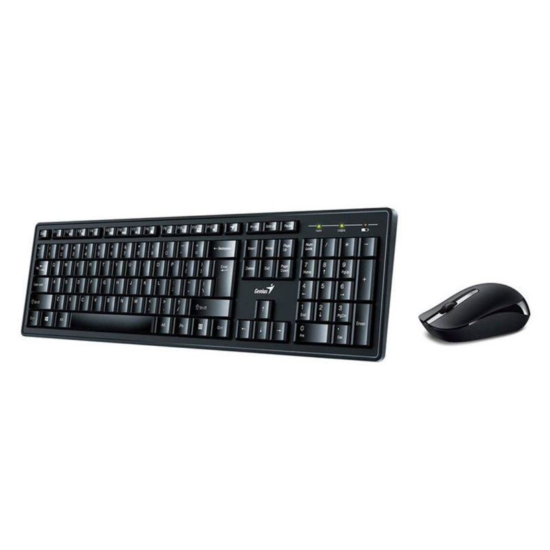 کیبورد و ماوس بدون سیم جنیوس مدل KEYBOARD MOUSE WIRELESS GENIUS KM-8200