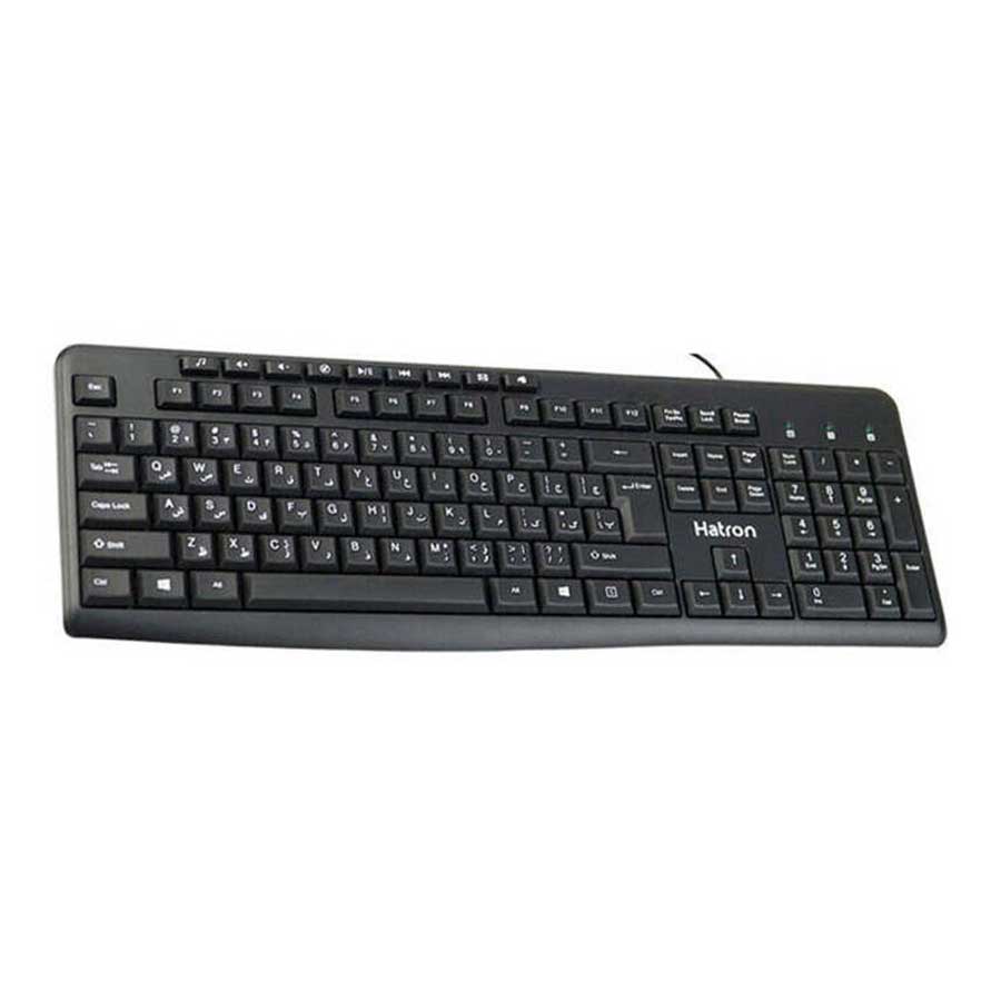 کیبورد سیم دار هترون مدل KEYBOARD HATRON HK-202