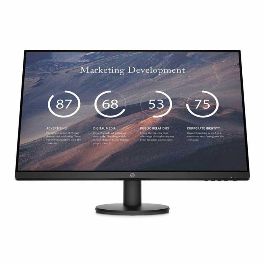 بهترین قیمت مانیتور اچ پی مدل MONITOR HP P-27V G4 سایز 27 اینچ