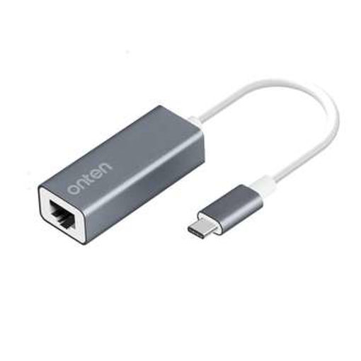 تبدیل تایپ سی به شبکه اونتن مدل LAN TO USB-C ONTEN OTN-9598