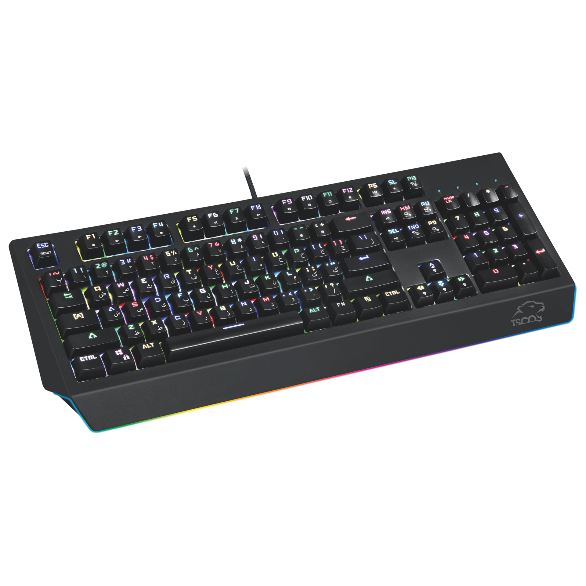 کیبورد مخصوص بازی تسکو مدل KEYBOARD GAMING TSCO TK-8127