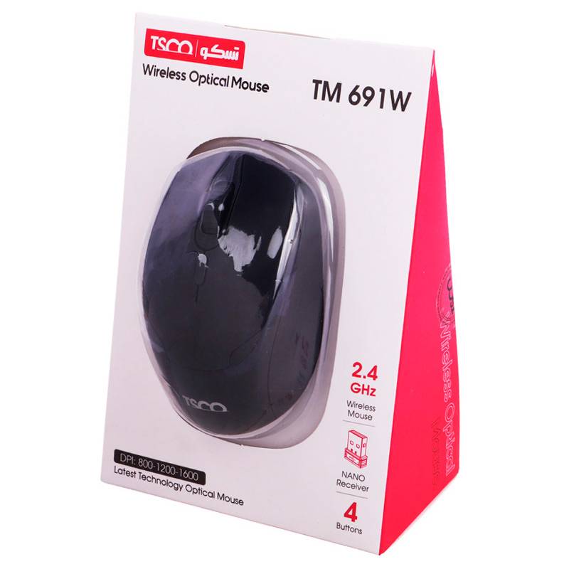 ماوس بدون سیم تسکو مدل MOUSE WIRELESS TSCO TM-691