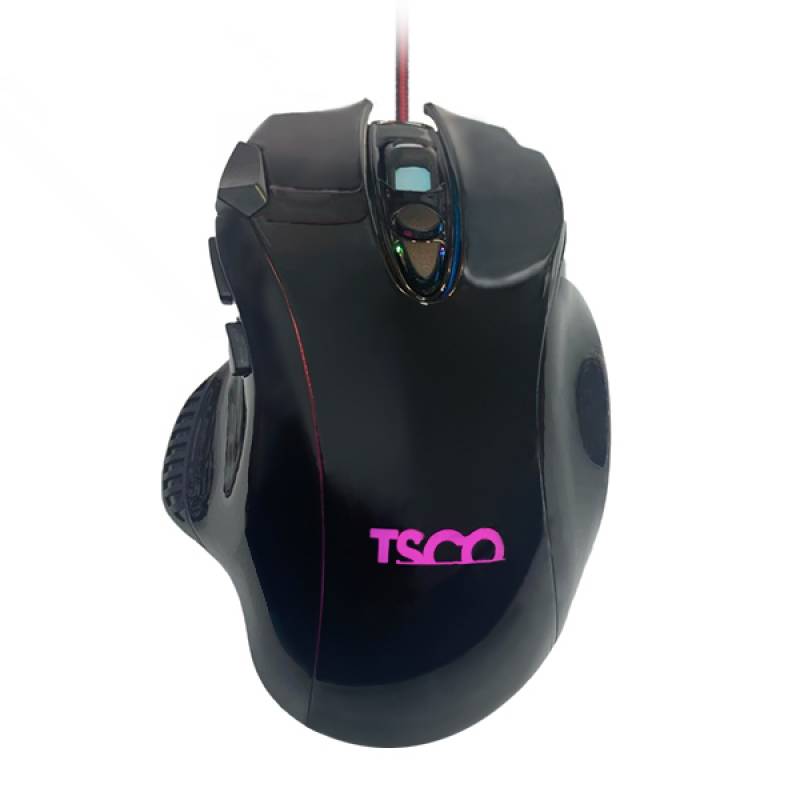 ماوس سیم دار مخصوص بازی تسکو مدل MOUSE GAMING TSCO GM-2027