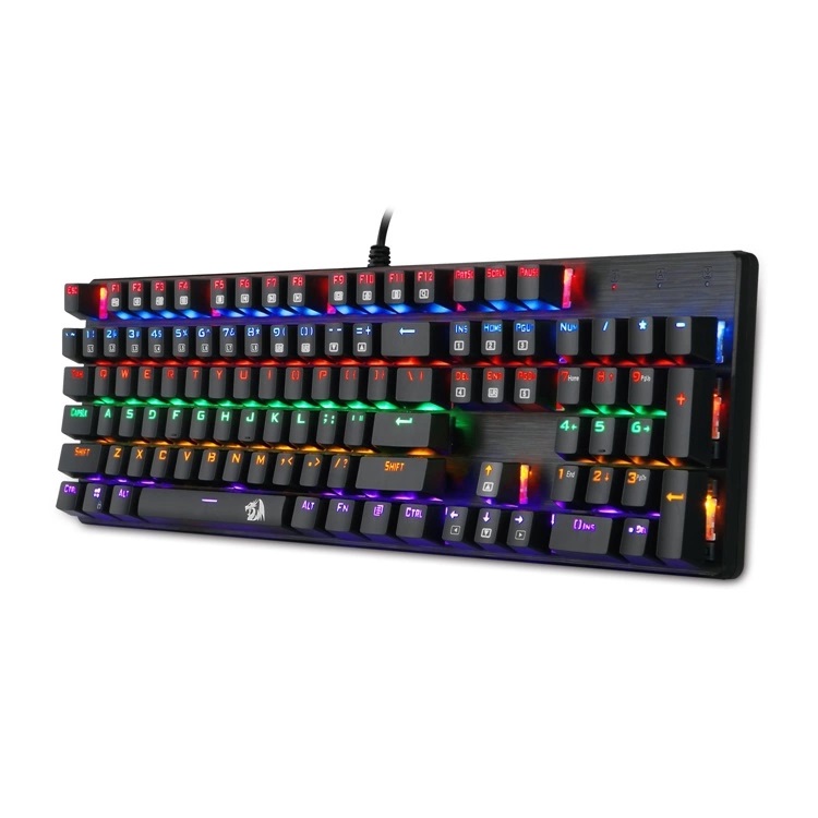 کیبورد مکانیکال مخصوص بازی ردراگون مدل KEYBOARD GAMING REDRAGON K-208 BLACK