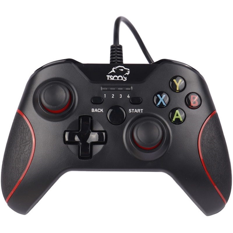 دسته بازی دو تایی تسکو مدل GAME PAD TSCO TG-120 X2