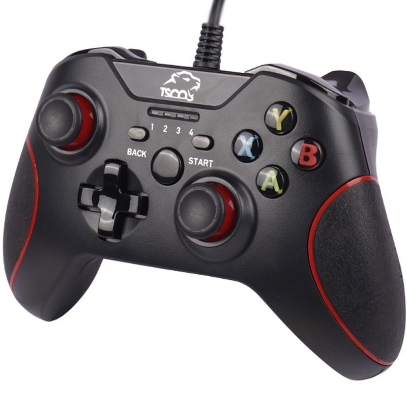 دسته بازی دو تایی تسکو مدل GAME PAD TSCO TG-120 X2