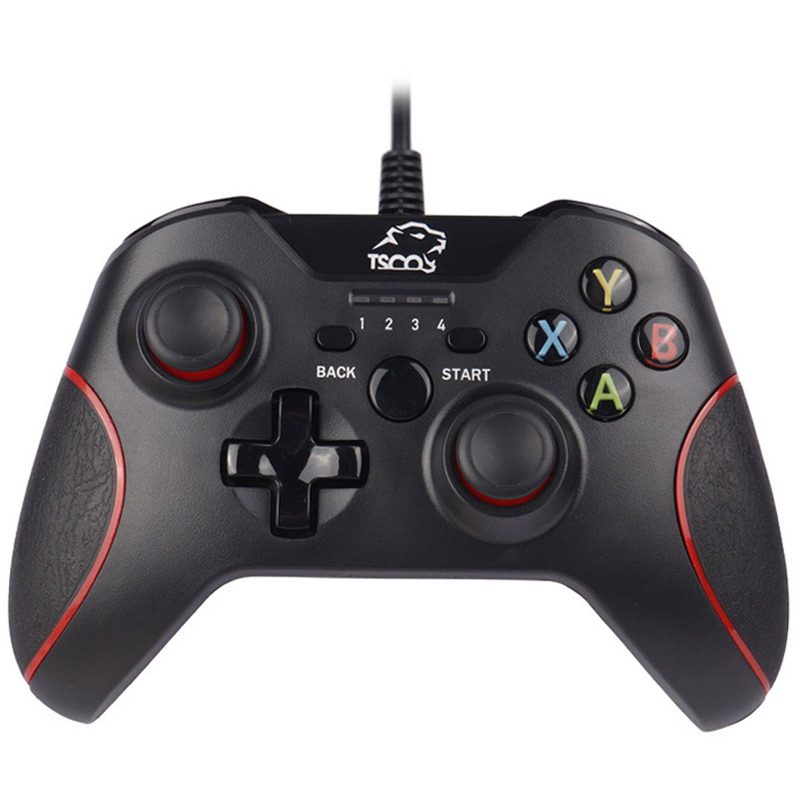 دسته بازی سیم دار تسکو مدل GAME PAD TSCO TG-120