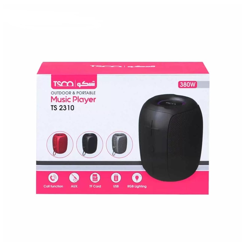 اسپیکر بلوتوثی قابل حمل تسکو مدل SPEAKER TSCO 2310