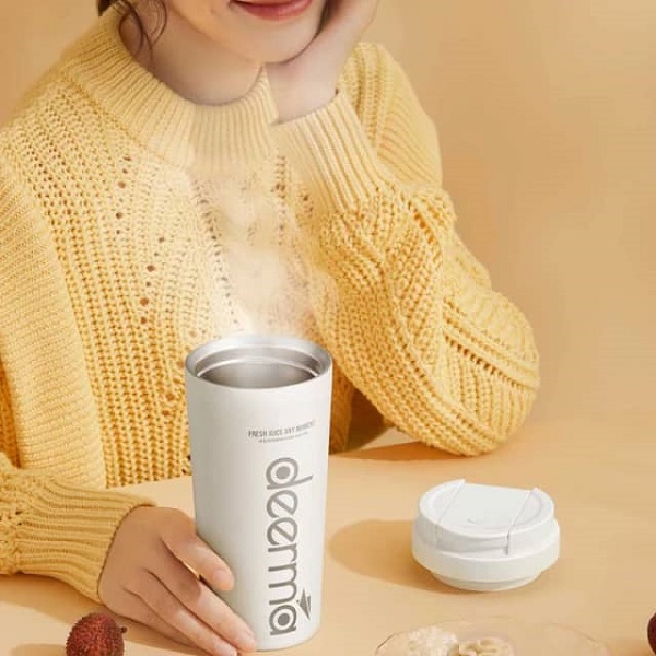 مخلوط کن شارژی قابل حمل شیائومی مدل XIAOMI INSULATION JUICE CUP DEM-NU90