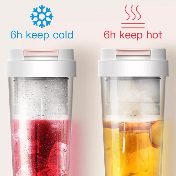 مخلوط کن شارژی قابل حمل شیائومی مدل XIAOMI INSULATION JUICE CUP DEM-NU90