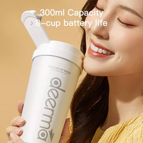 مخلوط کن شارژی قابل حمل شیائومی مدل XIAOMI INSULATION JUICE CUP DEM-NU90