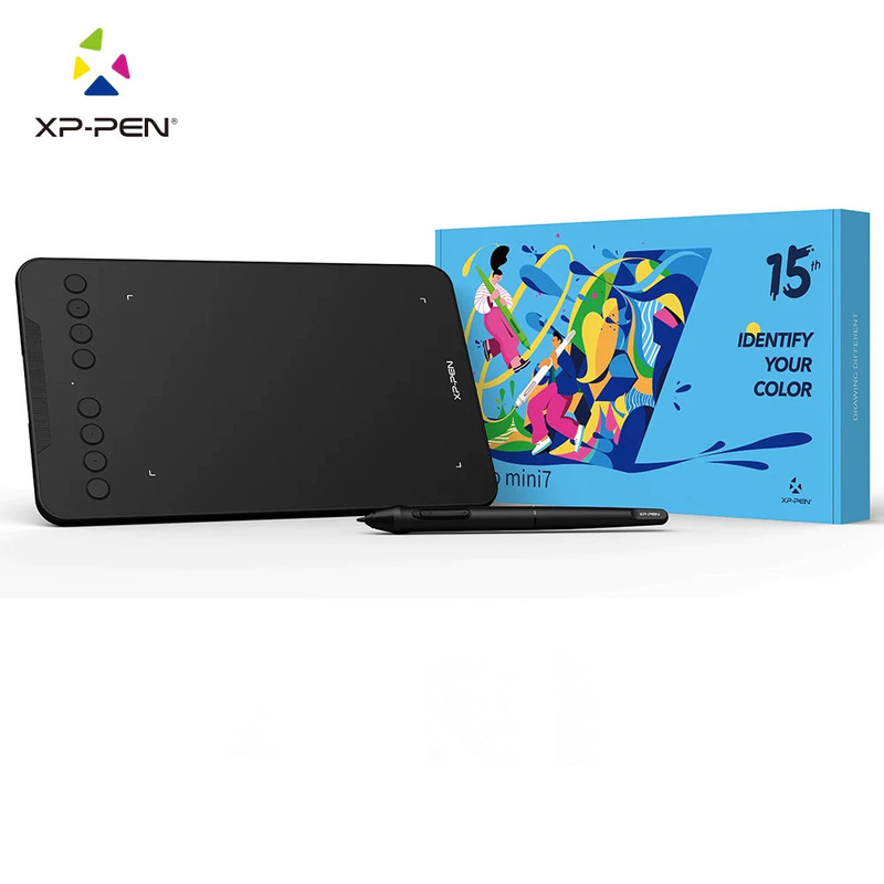 قلم طراحی نوری ایکس پی پن مدل XP PEN DECO MINI 7 OPTICAL DRAWING TABLET