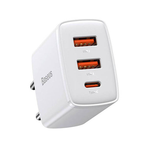 شارژر دیواری بیسوس مدل WALL CHARGER BASEUS CCXJ-E02 30W توان 30 وات