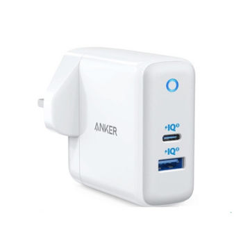 شارژر دیواری انکر مدل WALL CHARGER POWERPORT ANKER PD+2 A-2636 L21