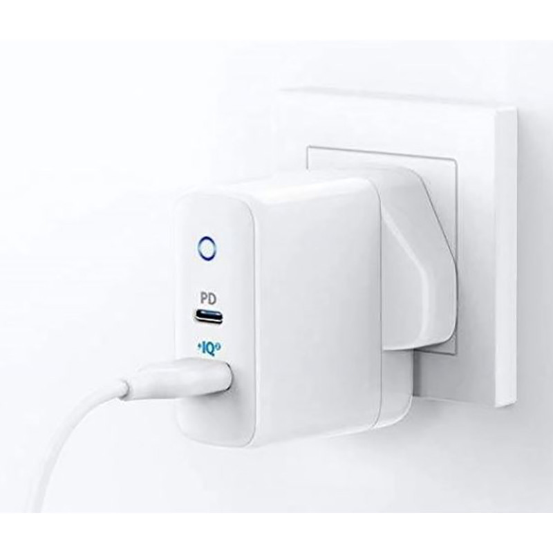 شارژر دیواری انکر مدل WALL CHARGER POWERPORT ANKER PD+2 A-2636 L21