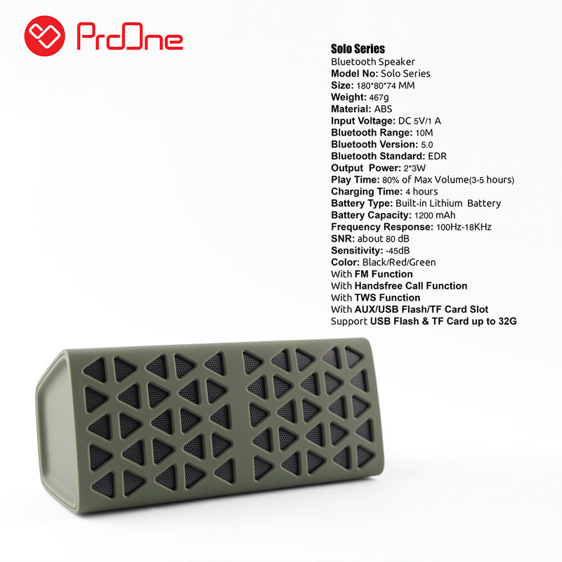 اسپیکر قابل حمل پرووان مدل SPEAKER BLUETOOTH PRO ONE PSB-4610