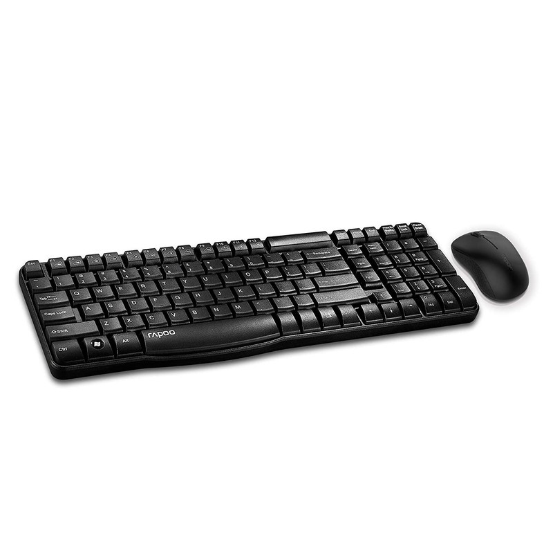 کیبورد و ماوس بی سیم رپو مدل با حروف فارسی KEYBOARD MOUSE RAPOO X-1810