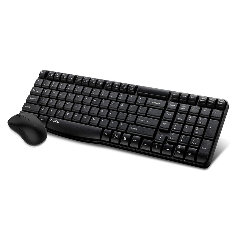 کیبورد و ماوس بی سیم رپو مدل با حروف فارسی KEYBOARD MOUSE RAPOO X-1810