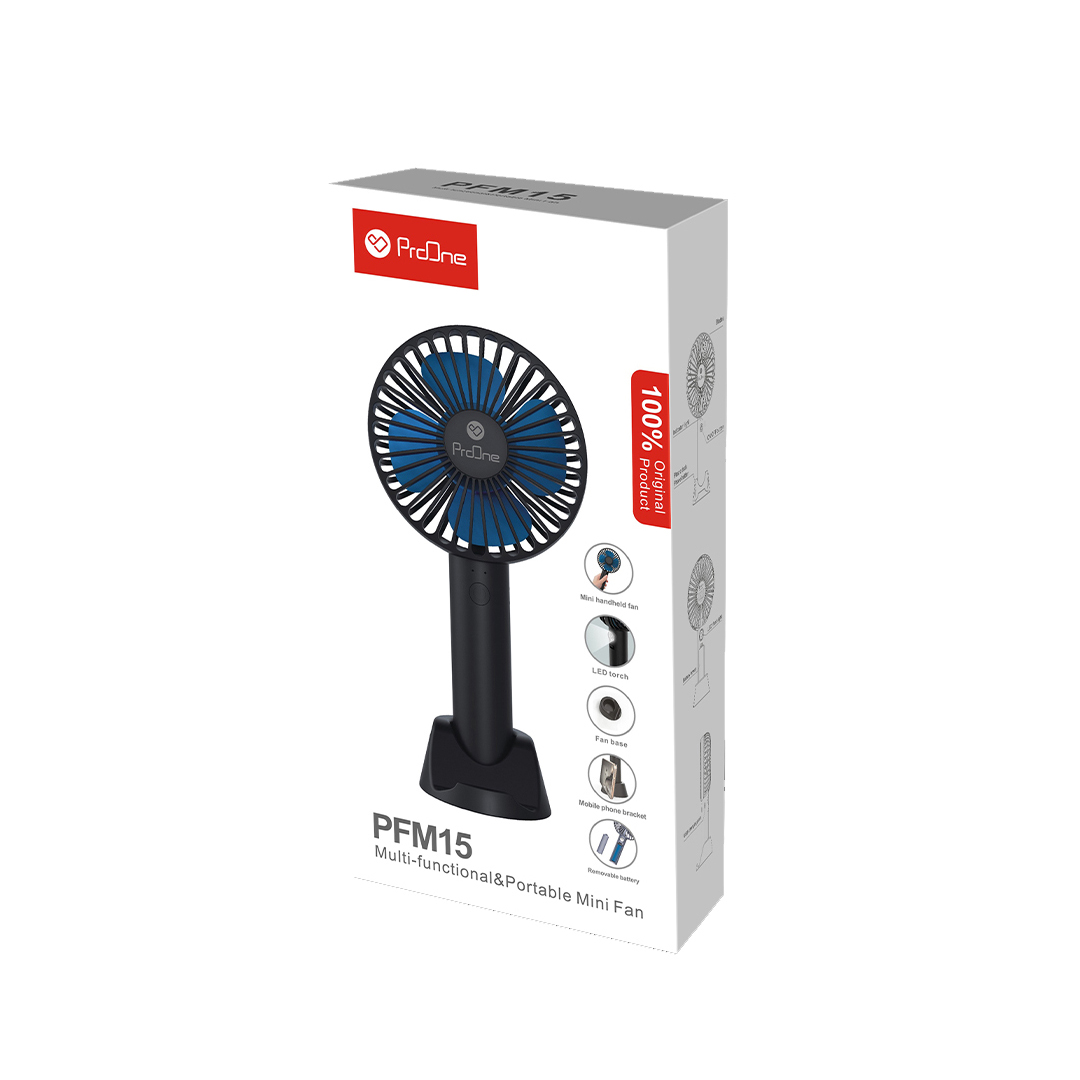 پنکه رومیزی شارژی پرووان مدل FAN PRO ONE PFM-15