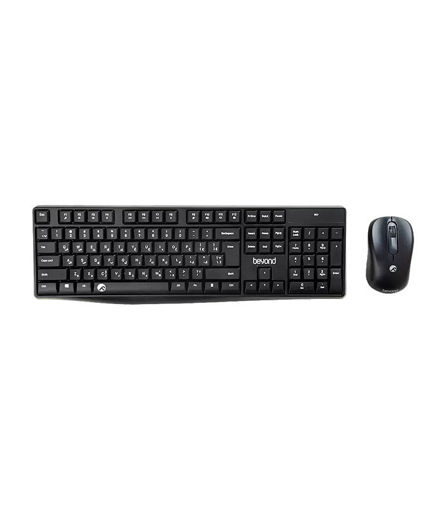 کیبورد و ماوس بی سیم بیاند مدل KEYBOARD MOUSE BEYOND BMK-2234 RF