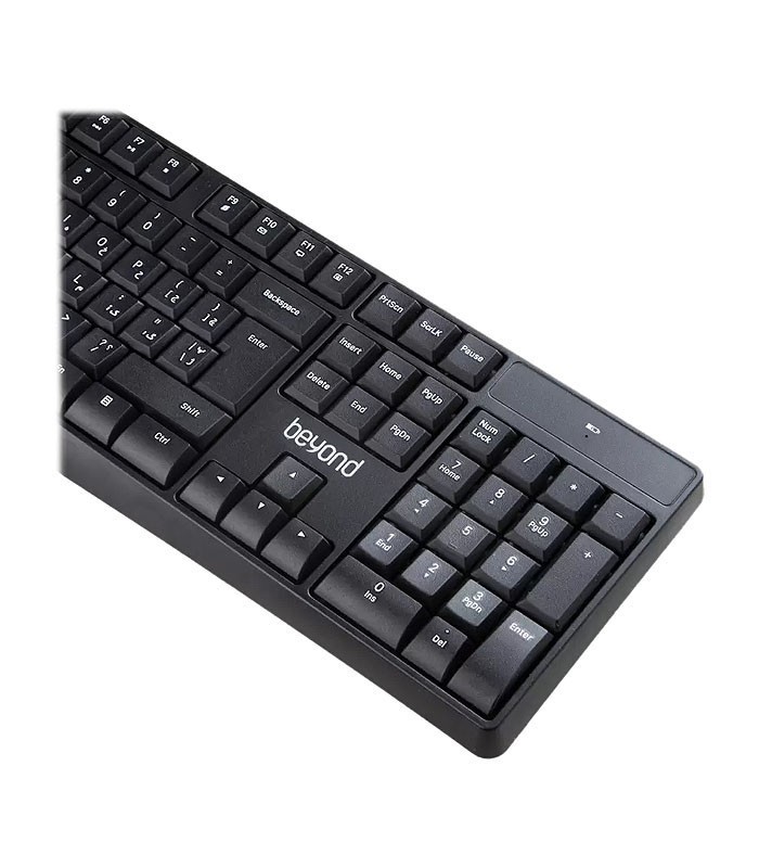 کیبورد و ماوس بدون سیم بیاند مدل KEYBOARD MOUSE BEYOND BMK-2234 RF