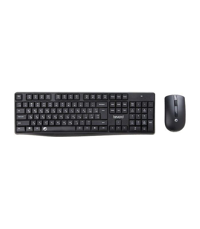 کیبورد و ماوس بدون سیم بیاند مدل KEYBOARD MOUSE BEYOND BMK-2232RF