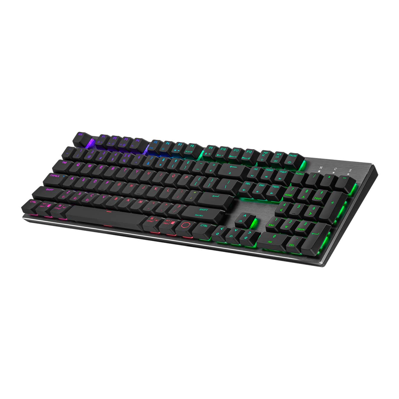 کیبورد بدون سیم گیمینگ کولر مستر مدل KEYBOARD GAMING COOLER MASTER SK-653 BLACK