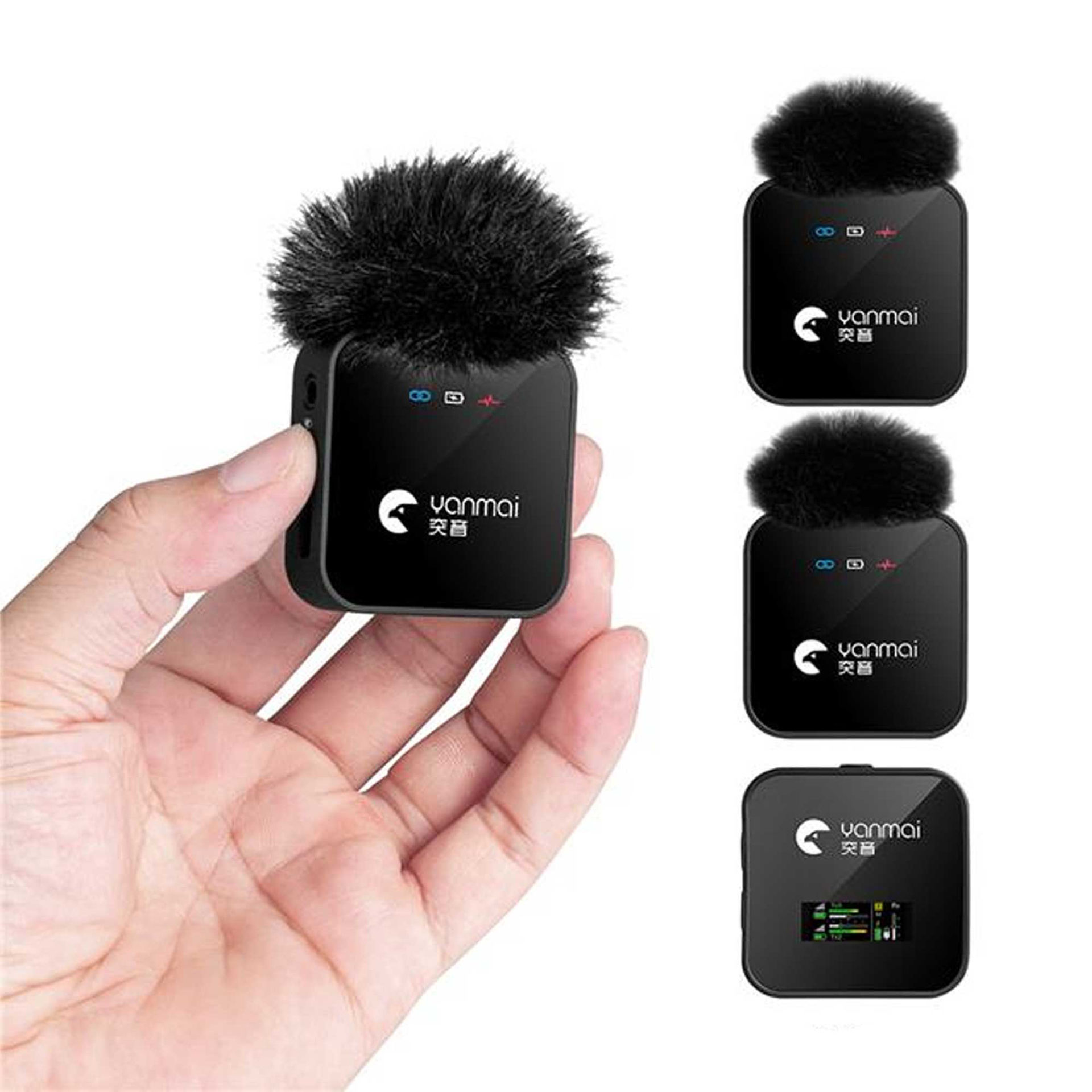 میکروفون یقه ای بی سیم یانمای مدل MICROPHONE YANMAI GF-525