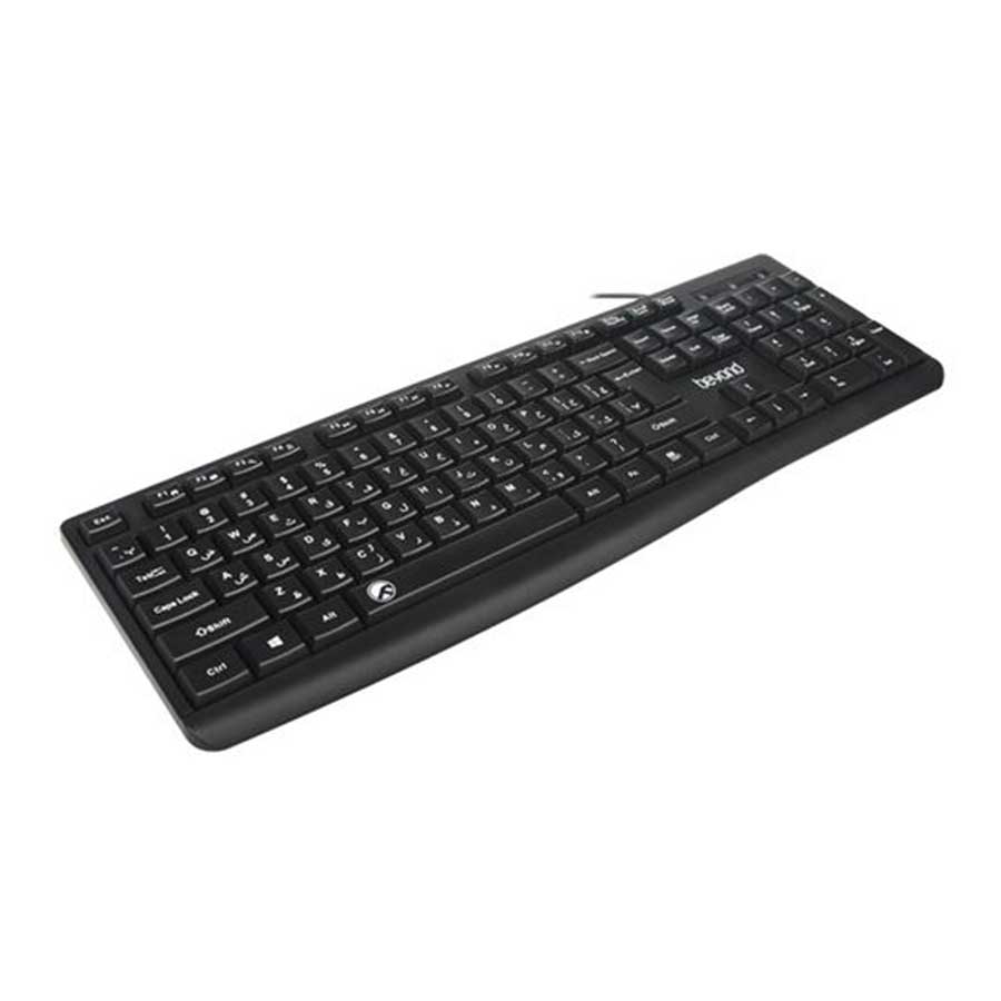 کیبورد و ماوس سیم دار بیاند مدل KEYBOARD MOUSE BEYOND BMK-3430