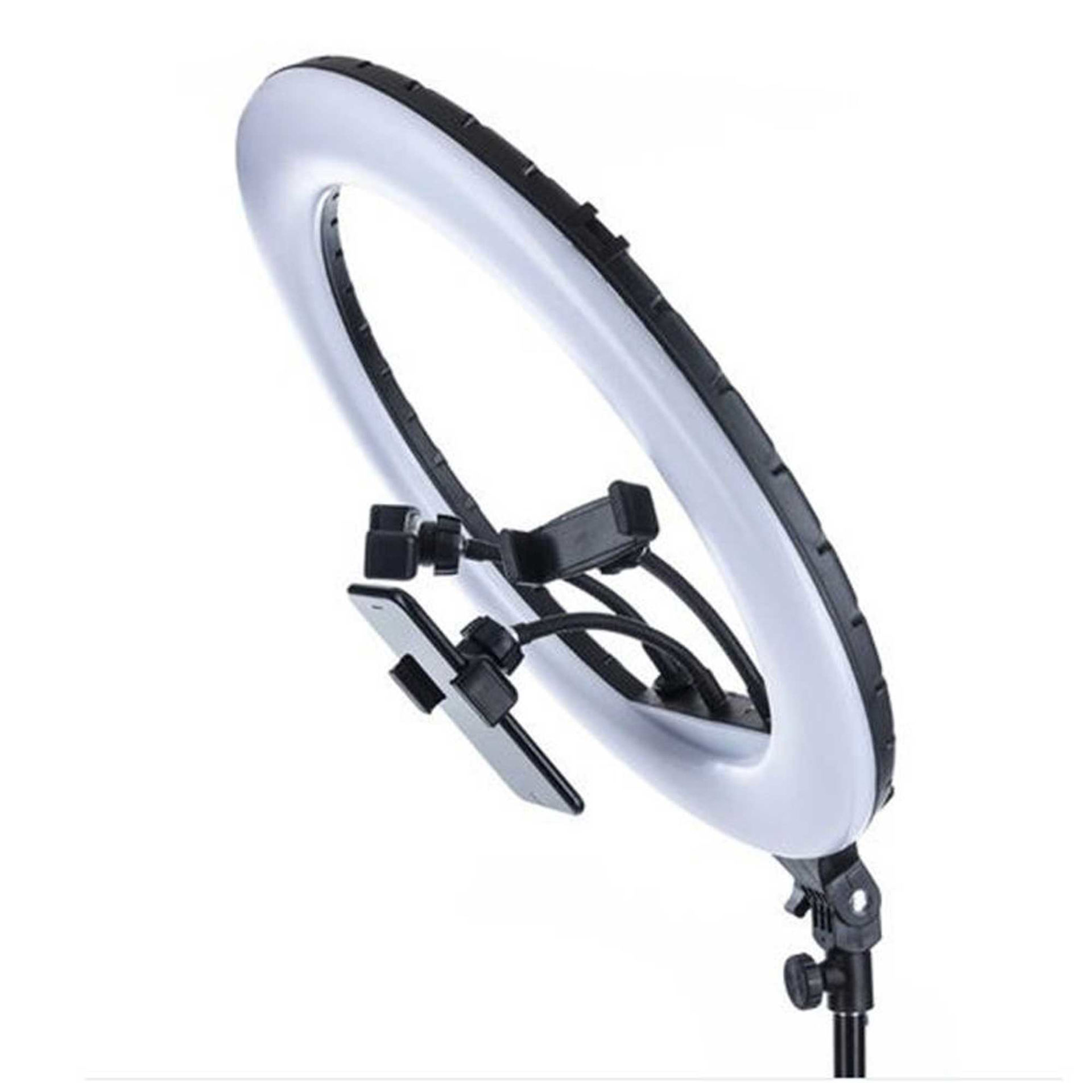 رینگ لایت قطر 46 سانتی متر مدل RING LIGHT YQ-460