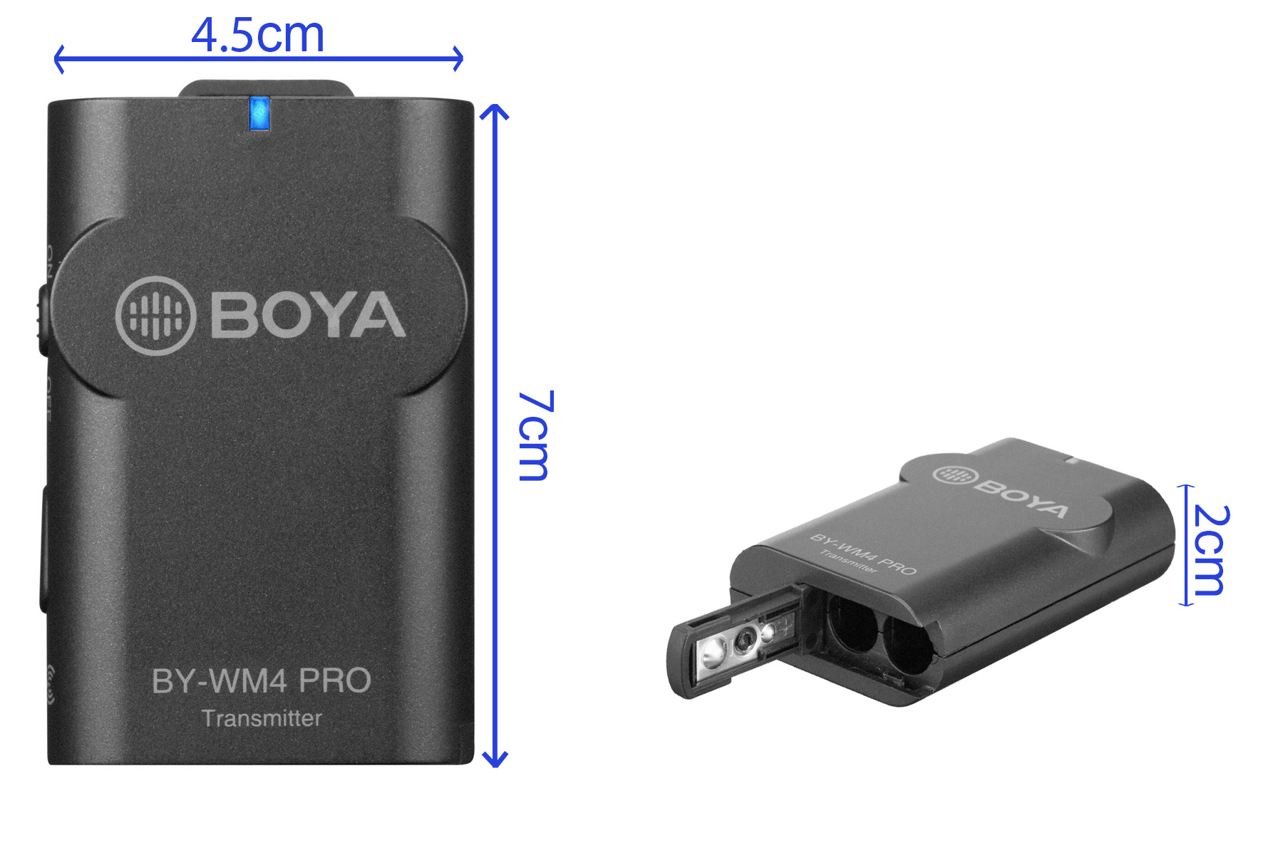 میکروفون یقه ای بدون سیم بویا مدل MICROPHONE WIRELESS BOYA WM4 PRO K-1