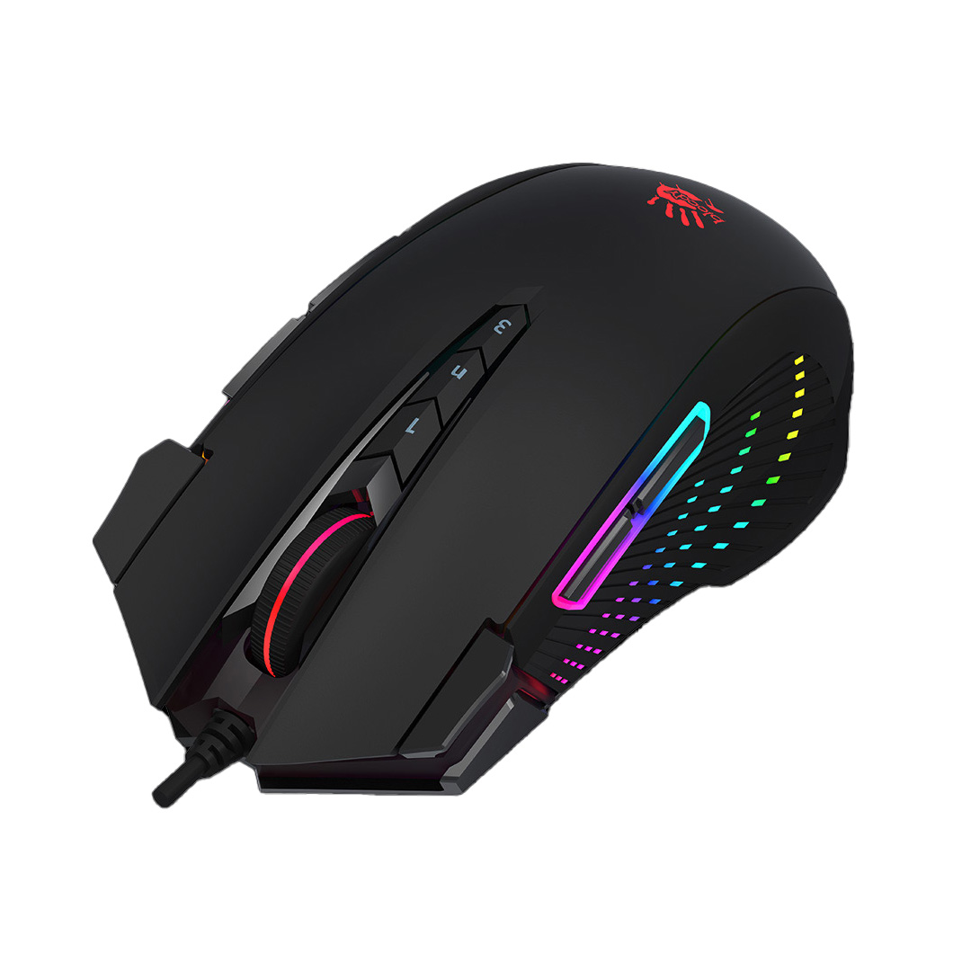 ماوس مخصوص بازی سیم دار ایفورتک مدل MOUSE GAMING BLOODY J-9S