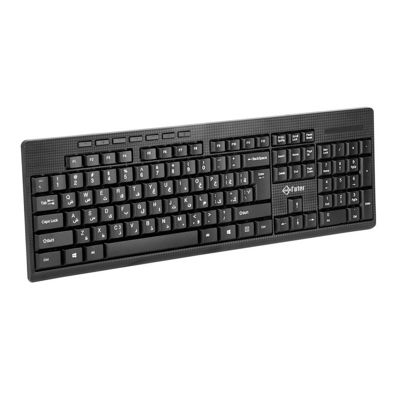 کیبورد و ماوس بدون سیم فاطر مدل KEYBOARD MOUSE WIRLLES FATER CWN-4000B
