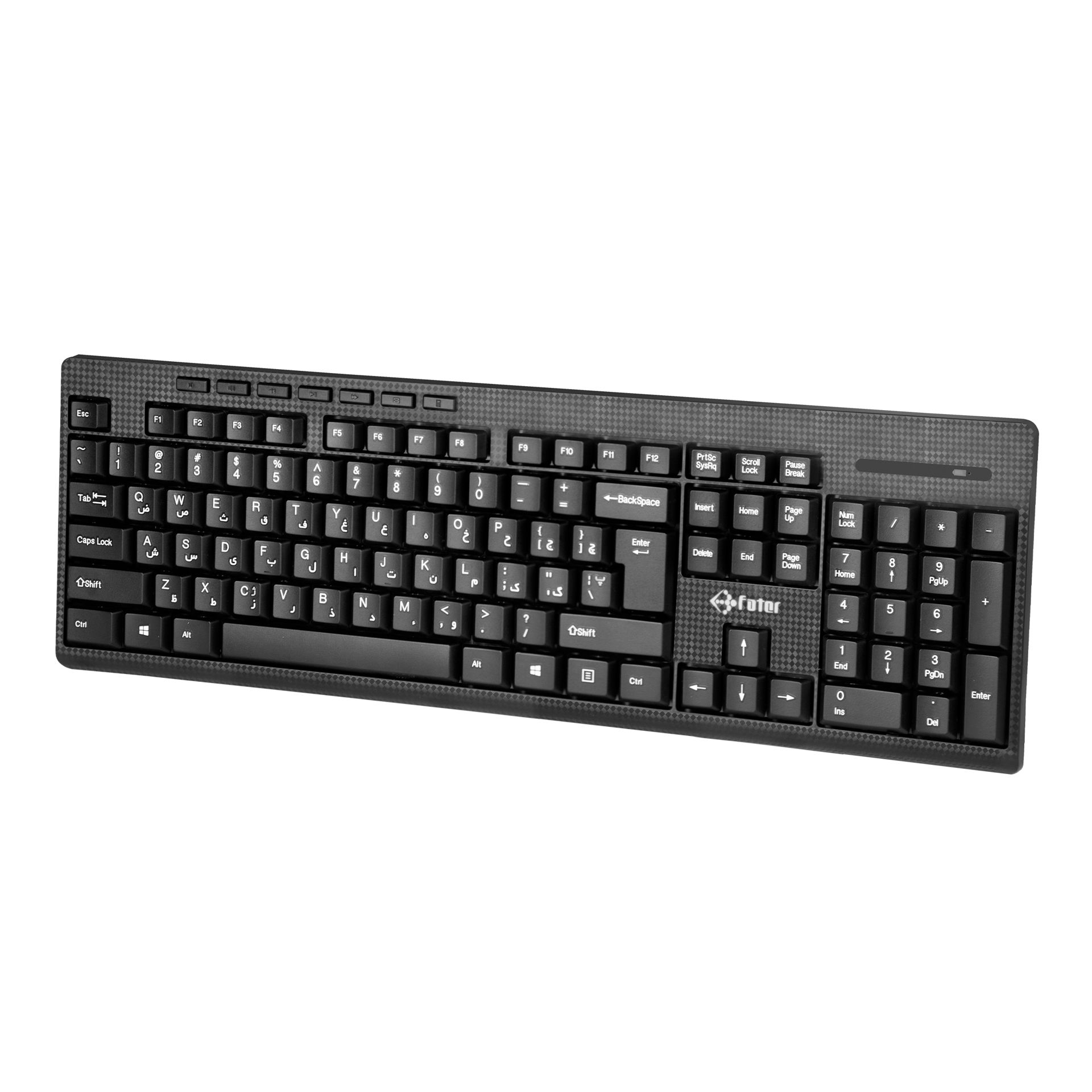 کیبورد و ماوس بدون سیم فاطر مدل KEYBOARD MOUSE WIRLLES FATER CWN-4000B